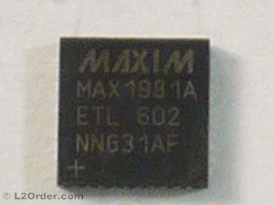 MAXIM MAX1981AETL  QFN 40pin Power IC Chip