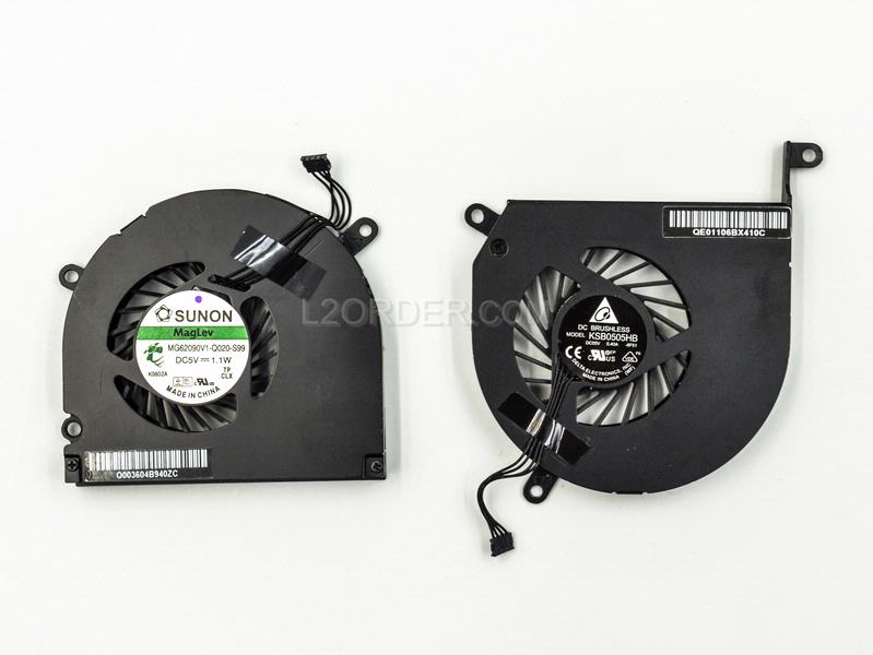 Left & Right Fans for all A1286 except 2.53GHz 2009 MC118LL/A model