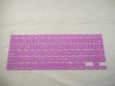 NEW Keyboard Cover Skin For MacBook 13" MacBook Air 13" MacBook Pro 15"  0.1mm M&S Crystal Guard Purple