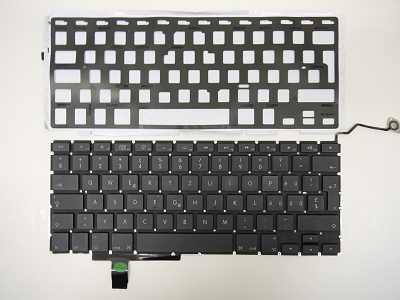 USED Swiss Keyboard Backlight for Apple Macbook Pro 17" A1297 2009 2010 2011 