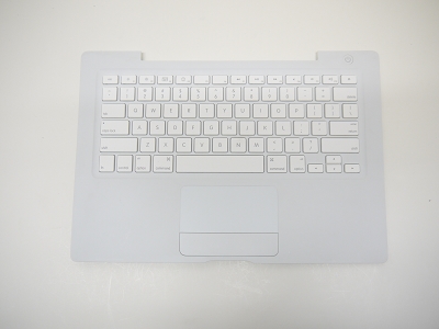 95% NEW White Top Case Palm Rest with US Keyboard and Trackpad Touchpad for Apple MacBook 13" A1181 2008 2009 also Compatible with 2006 2007 