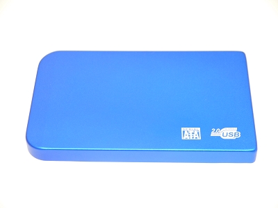 Blue 2.5" SATA Hard Drive HDD Enclosure External Case for MacBook Pro A1278 A1286 A1297 Laptop