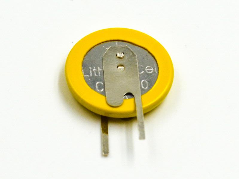 CR1220 CMOS Battery 3V With Front Back Pins