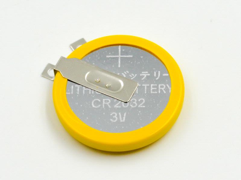 CR2032 CMOS Battery 3V With Short Tabs
