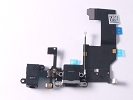 Parts for iPhone 5 - NEW Black Dock Charging Port Headphone Microphone Connector 821-1699-A for iPhone 5 A1248 A1249