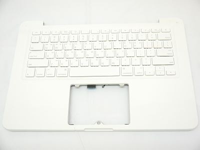 95% NEW Top Case Palm Rest with Korean Korea Keyboard No Speaker for Apple MacBook 13" A1342 White 2009 2010 