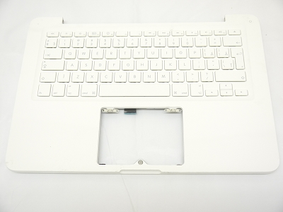95% NEW Top Case Palm Rest with Romania Romanian Keyboard No Speaker for Apple MacBook 13" A1342 White 2009 2010 