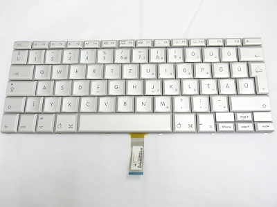 90% NEW Silver Hungarian Keyboard Backlight for Apple Macbook Pro 17" A1229 2007 US Model Compatible