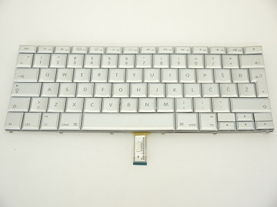 90% NEW Silver Croatian Keyboard Backlit Backlight for Apple Macbook Pro 15" A1260 2008 US Model Compatible