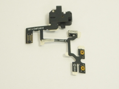 NEW Earphone Jack Flex Cable 821-1033-A for iPhone 4 A1332 A1349