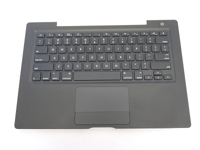 Black Top Case Palm Rest with US Keyboard and Trackpad Touchpad for Apple MacBook 13" A1181 Late 2007 2008