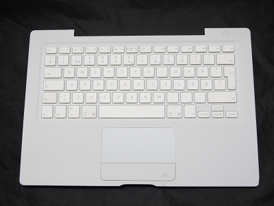 99% NEW White Top Case Palm Rest with Swedish Keyboard Trackpad Touchpad for Apple MacBook 13" A1181 2006 2007 also Compatible with 2008 2009