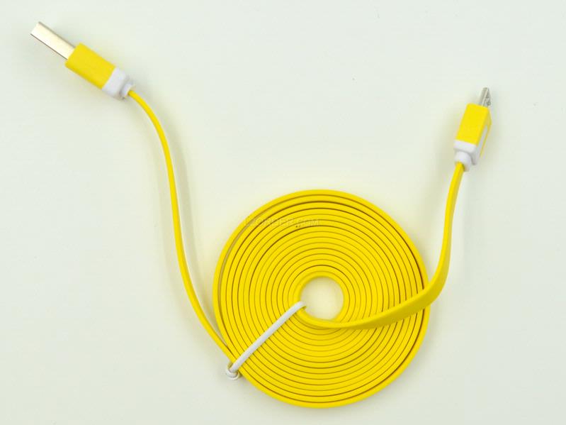 6FT Yellow Micro USB to USB 2.0 Charging Charger Sync Data Cable Cord for Samsung Galaxy Kindle Fire Nexus LG HTC Smartphone Tablet