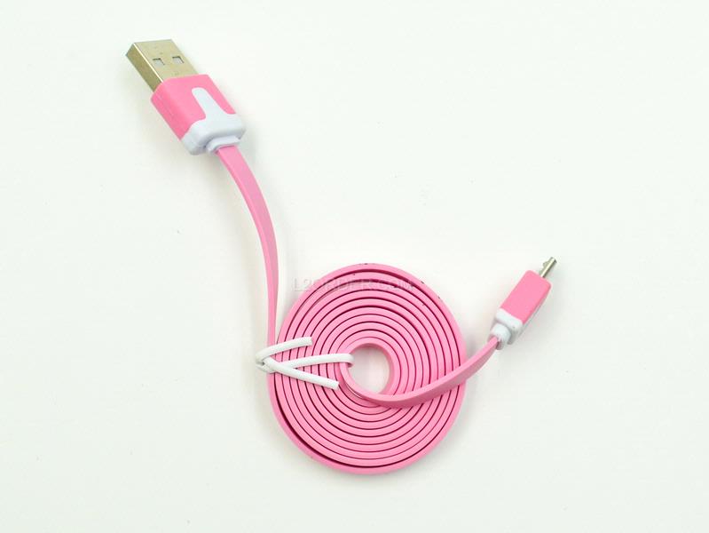 3FT Light Pink Micro USB to USB 2.0 Charging Charger Sync Data Cable Cord for Samsung Galaxy Kindle Fire Nexus LG HTC Smartphone Tablet