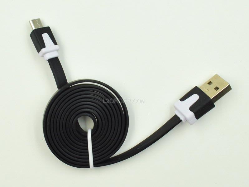 3FT Black Micro USB to USB 2.0 Charging Charger Sync Data Cable Cord for Samsung Galaxy Kindle Fire Nexus LG HTC Smartphone Tablet