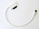 Other Accessories - White USB 2.0 to 7+6 13Pin Slimline SATA Laptop CD DVD Rom Optical Super Drive Adapter Cable