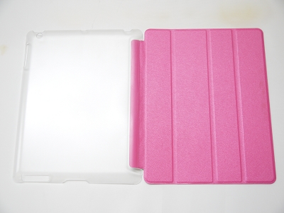 Pink Slim Smart Magnetic Cover Case Sleep Wake with Stand for Apple iPad 2 3 4