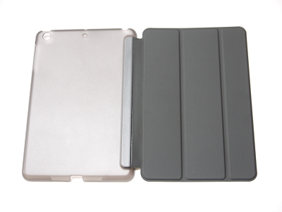 Black Slim Smart Magnetic PU Leather Cover Case Sleep Wake with Stand for Apple iPad mini iPad mini Retina