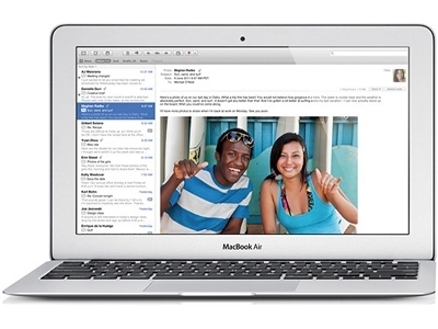 USED Good Apple Macbook Air 11" A1465 2012 MD223LL/A 1.7 GHz Core i5 (I5-3317U) 4GB 64GB Flash Storage Laptop