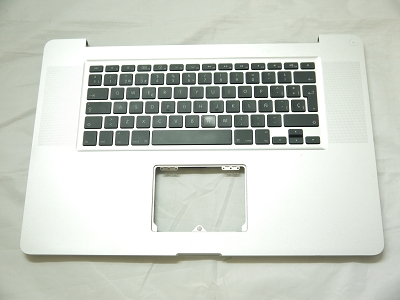 Grade B Top Case Palm Rest with Spanish Keyboard for Apple MacBook Pro 17" A1297 2009
