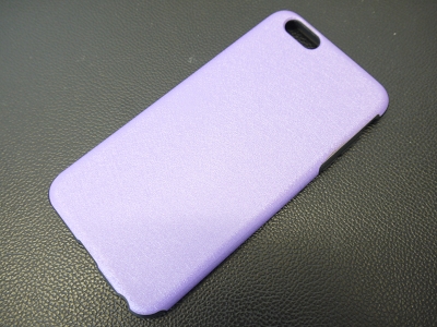 Purple & Black Premium Thin TPU Skin Case Matte Cover for iPhone 6 Plus 5.5"