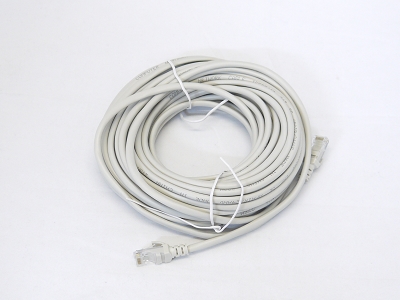 50 FT 15M ETA/TIA CAT5e CAT5 RJ45 Ethernet LAN Network Patch Cable Grey Snagless Male