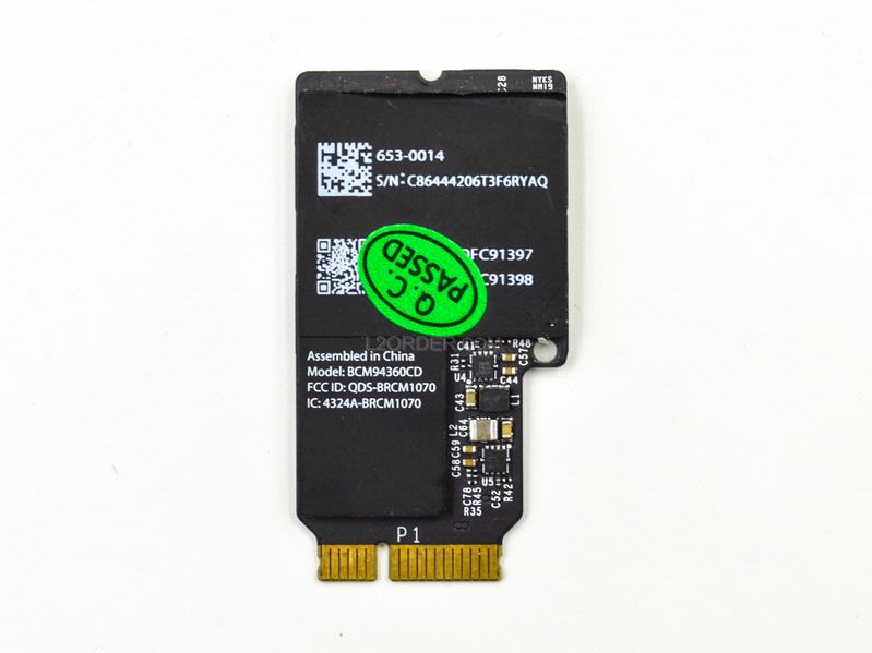 USED WiFi Bluetooth Airport Card 653-0014 BCM94360CD for Apple iMac 21.5" A1418 27" A1419 2013
