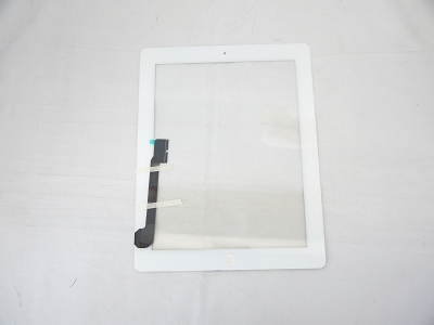 NEW LCD LED Touch Screen Digitizer Glass with Home Key for iPad 4 White A1458 A1459 A1460