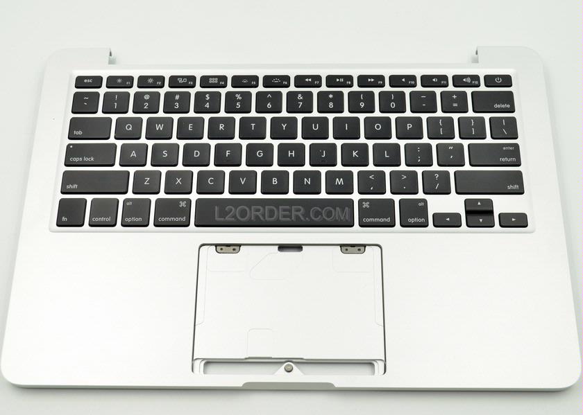 Grade A US Keyboard Top Case Palm Rest without Trackpad for Apple Macbook Pro 13" A1502 2013 2014 Retina 