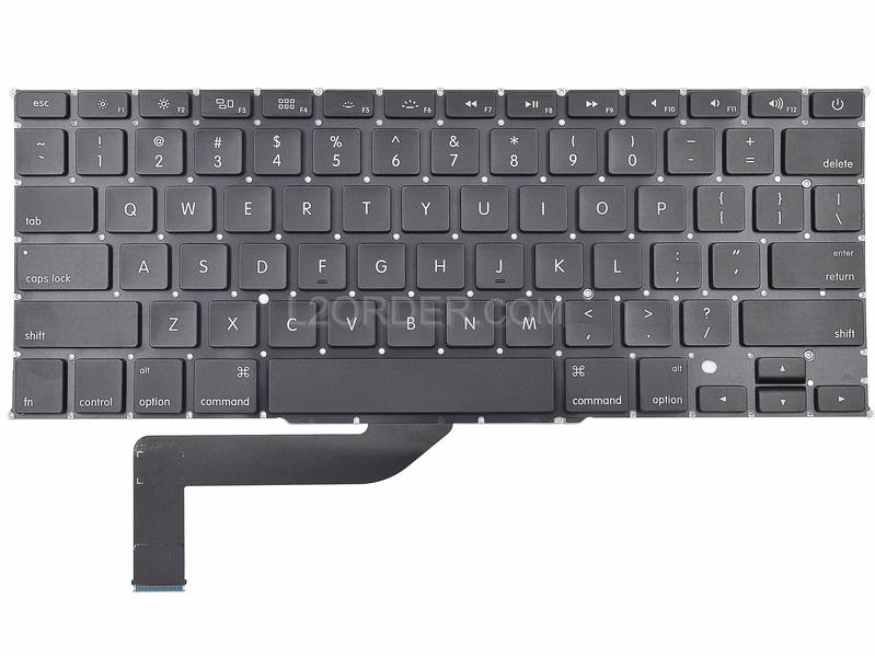 NEW US Keyboard for Apple Macbook Pro 15" A1398 2012 Early 2013 Retina 