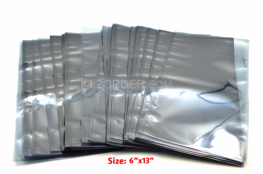 NEW 100X 6" x 13" (15cm x 33cm) anti static Shielding Bags for Macbook Pro 15" A1260 A1226 A1211 A1150 17" A1261 A1212 A1151 Logic Board
