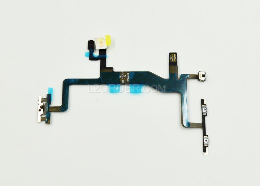 NEW Power Switch Volume Control Button Key Flex Cable 821-00125 for iPhone 6S A1633 A1688 A1700