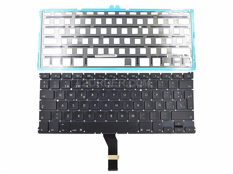 NEW Spanish Keyboard with Backlight for Apple MacBook Air 13" A1369 2011 A1466 2012 2013 2014 2015 2017