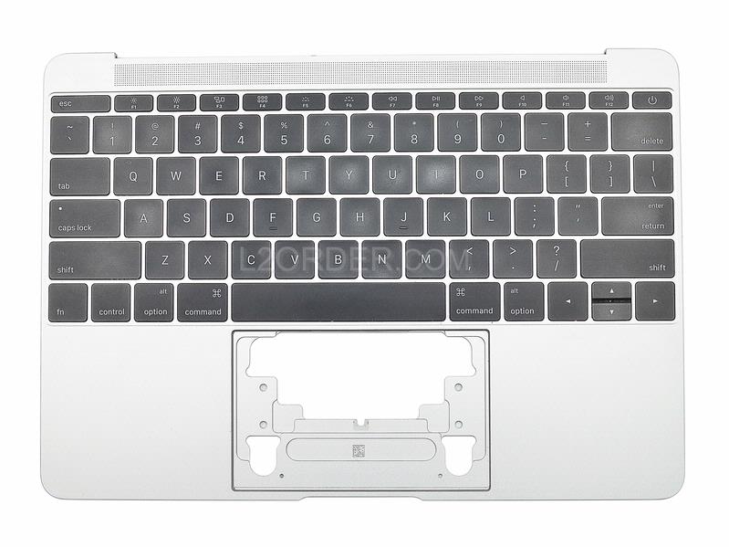Grade A Silver US Keyboard Top Case Palm Rest 613-02547-A for Apple MacBook 12" A1534 2016 2017 Retina