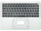 KB Topcase - Grade A Silver Keyboard Top Case for Apple MacBook Air 13" A2179 2020 Retina 
