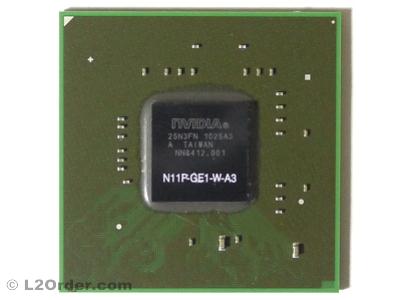 NVIDIA N11P-GE1-W-A3 BGA chipset With Lead Free Solder Balls