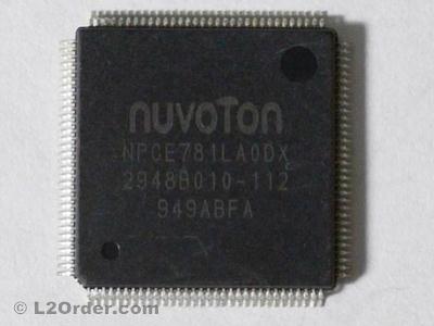 NUVOTON NPCE781LAODG TQFP IC Chip