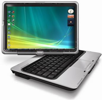 Hp pavilion tx2500 нет изображения