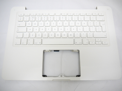 90% NEW Top Case Palm Rest with English UK Keyboard for Apple MacBook 13" A1342 White 2009 2010