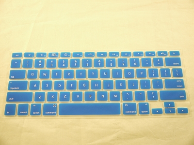 NEW Keyboard Cover Skin For MacBook 13" MacBook Air 13" MacBook Pro 15"  0.1mm M&S Crystal Guard Blue