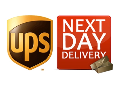 UPS Next Day Air Shipping Service for US Customers Only