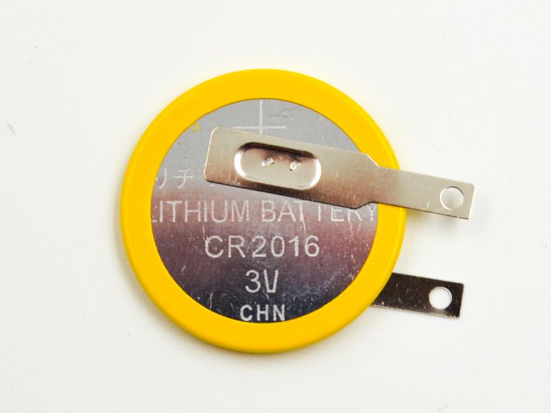 CR2016 CMOS Battery 3V With Long Tabs