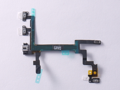 NEW Power Switch Volume Control Button Key Flex Cable 821-1416-07 for iPhone 5 A1248 A1249