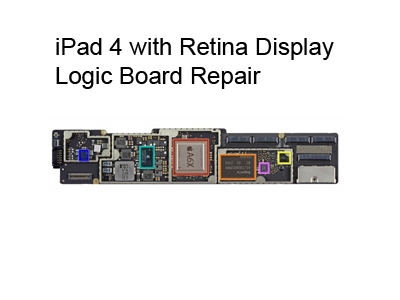 iPad 4 with Retina Display Logic Board Repair Service