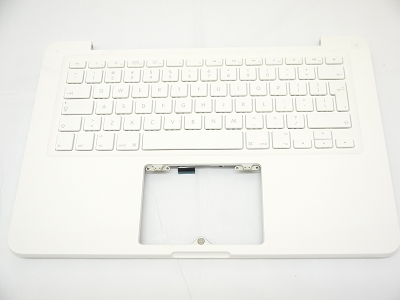95% NEW Top Case Palm Rest with UK Keyboard No Speaker for Apple MacBook 13" A1342 White 2009 2010 