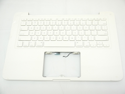 95% NEW Top Case Palm Rest with US Keyboard No Speaker for Apple MacBook 13" A1342 White 2009 2010 