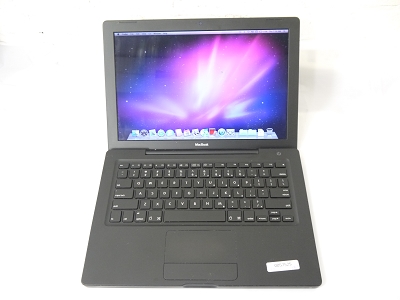 USED Good Apple Black MacBook 13" A1181 2006 MA472LL/A EMC 2092 2.0 GHz Core Duo 2GB Ram 160GB HDD Intel GMA 950 Laptop