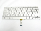 Keyboard - 90% NEW Silver Swiss French Keyboard Backlit Backlight for Apple Macbook Pro 17" A1261 2008 US Model Compatible