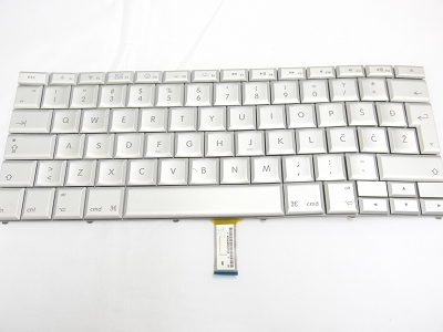 99% NEW Silver Spanish Keyboard Backlit Backlight for Apple Macbook Pro 15" A1260 2008  US Model Compatible