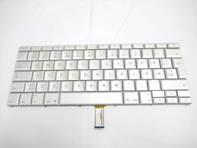 99% NEW Silver Norwegian Bokmal Keyboard Backlit Backlight for Apple Macbook Pro 15" A1260 2008  US Model Compatible